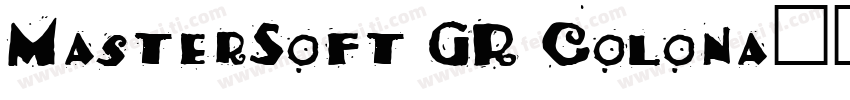 MasterSoft GR Colona字体转换